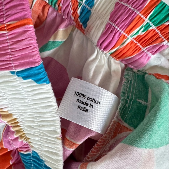 Lane Bryant White Floral MIDI Elastic Skirt Pockets Women’s 18/20 NWOT - Picture 4 of 9